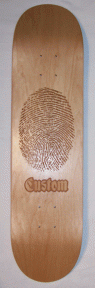 Fingerprint board from customsk8.com
