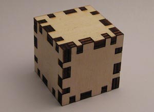 Flightsofideas' cube in Ponoko