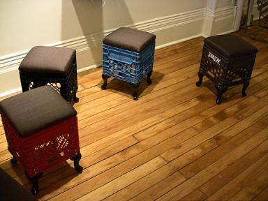 crate stools